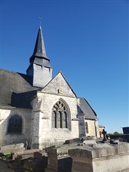 L\'Église Saint-Benoît<br>Cléville